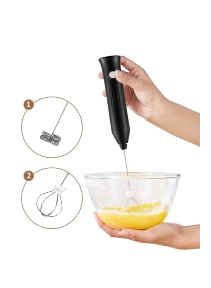 Denx Electric Milk Frother with Three-Speed Foam Maker for Coffee, Lattes, Cappuccinos & Hot Chocolate, Powerful Motor, Easy One-Touch Operation - Image 4